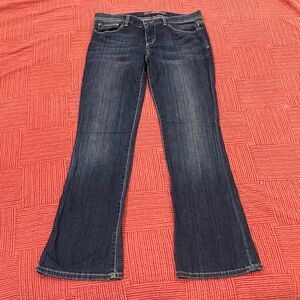 W31L30 flared Dark Blue Women's Jeans - Joe’s provocateur petite fit